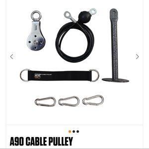 A90 workout cable pulley